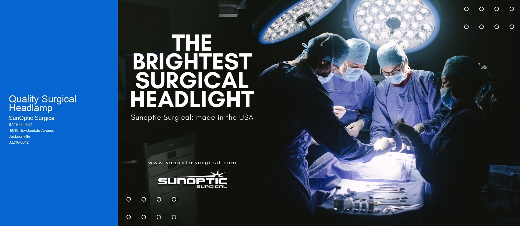 Quality Surgical Headlamp
