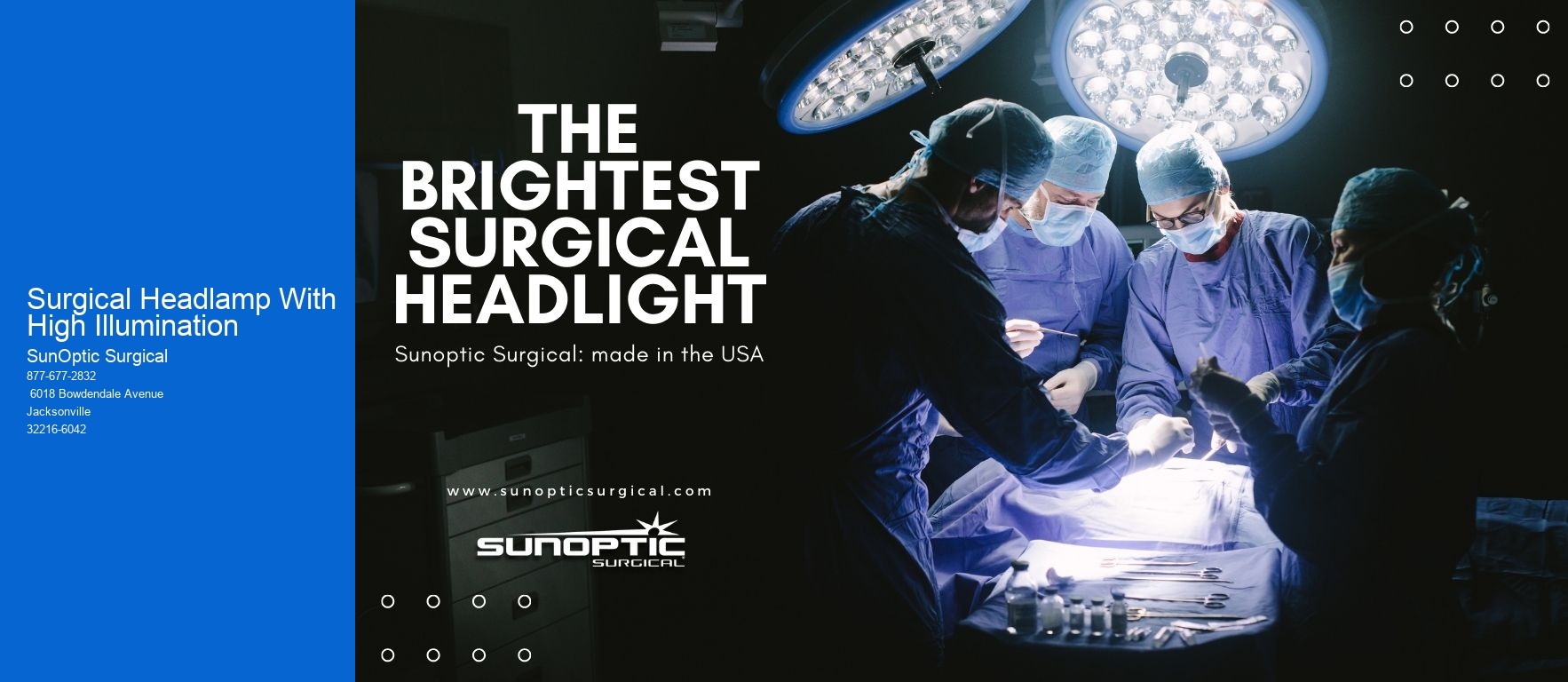 Surgical Headlamp With High Illumination